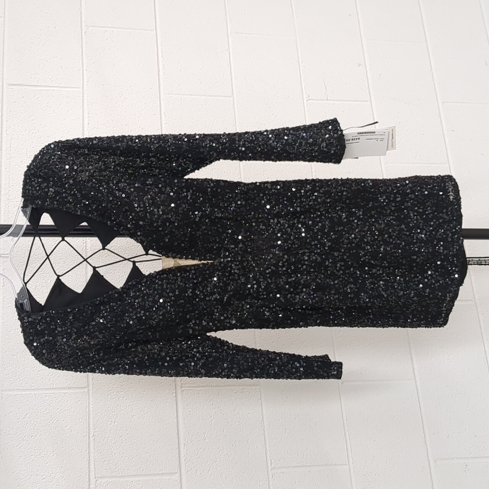 Black Ashley Lauren size 12 Short Dress.